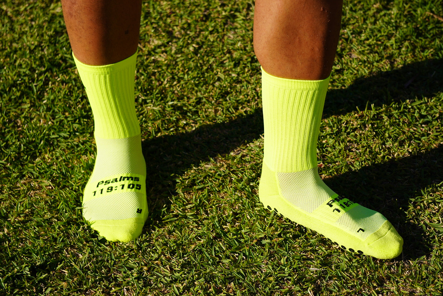 Fluro Grip Socks