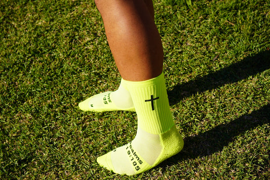 Fluro Grip Socks
